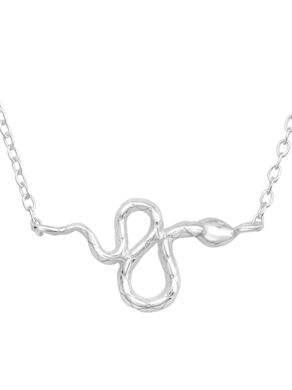 Sterling Silver Snake Chain Necklace